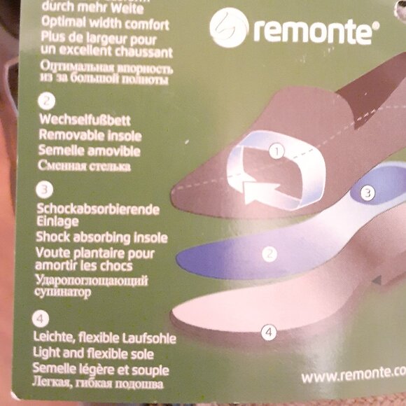 Remonte Liv leather Sneaker NWT - Picture 10 of 12